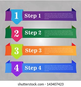 Design template banners set