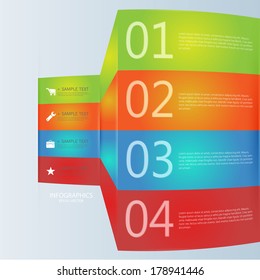 Design template banners set