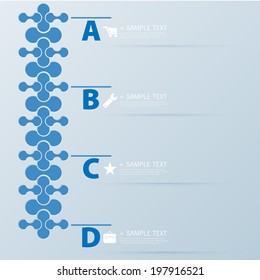 Design template banners set