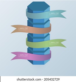 Design template banners set