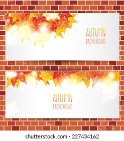 Design template banners set