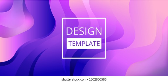 Design template. Beautiful violet background for websites, apps, magazines and more