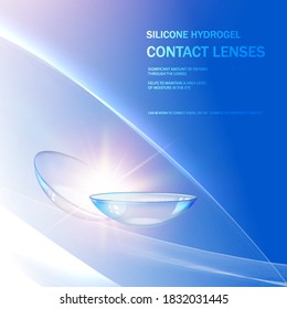 Design template box contact lens