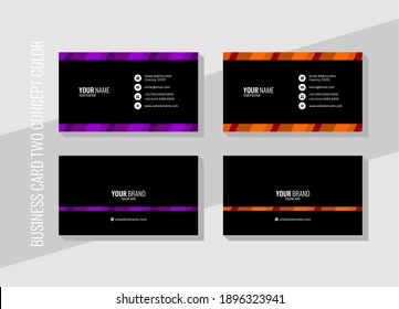 design template of business card, for business, corporate, company, business template, etc