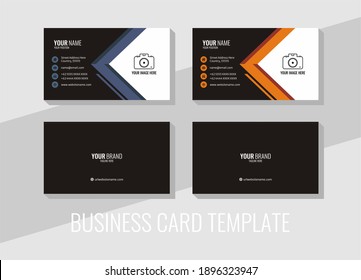 design template of business card, for business, corporate, company, business template, etc