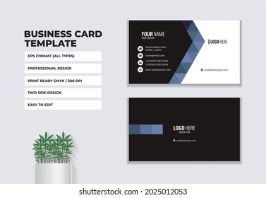 Design template of business card, for business, corporate, company, business template, etc