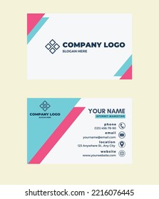 design template of business card, for business, corporate, company, business template