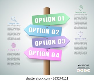 Design template business concept infographic, can be used for workflow layout, diagram, number options, timeline or milestones project.