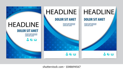 design template for business presentation and page layout for brochure ,book , annual report and company profile , with infographic elements design