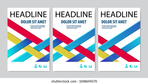 design template for business presentation and page layout for brochure ,book , annual report and company profile , with infographic elements design
