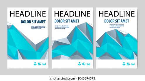 design template for business presentation and page layout for brochure ,book , annual report and company profile , with infographic elements design