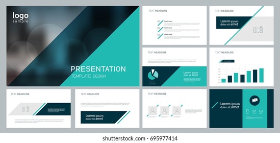  design template for business presentation and page layout for brochure ,book ,  annual report and company profile , with  infographic elements design