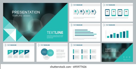  design template for business presentation and page layout for brochure ,book ,  annual report and company profile , with  infographic elements design