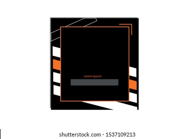 Design template. Cover template. Editable schema vector work on white background.