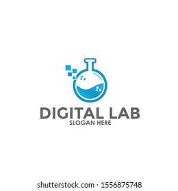 Design template for Creative laboratory Concept logo