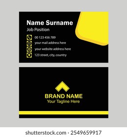 Design Template of Creative and professional business card