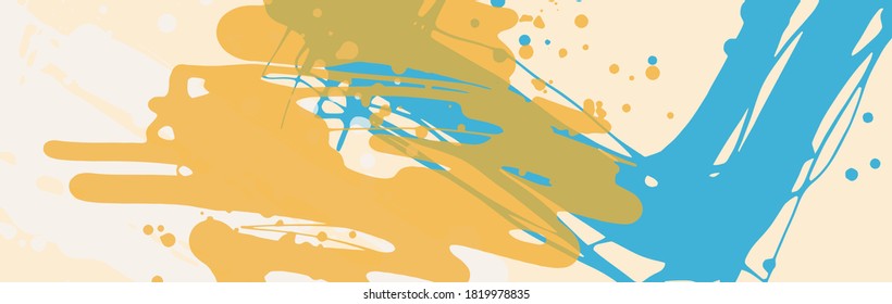 Design template. Design element. Summer background. Abstract grunge banner texture. Brush background. Simple surface pattern design. Grunge abstract pattern. Ink splatter.