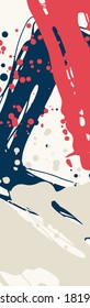 Design template. Design element. Summer background. Abstract grunge banner texture. Brush background. Simple surface pattern design. Grunge abstract pattern. Ink splatter.