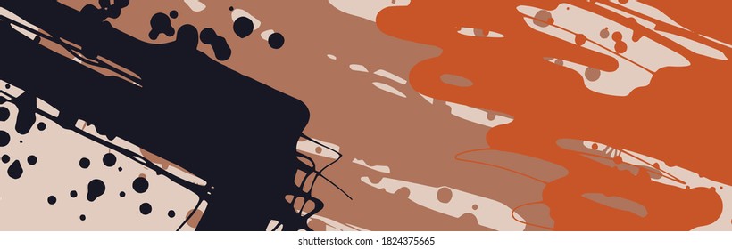 Design template. Design element. Summer background. Abstract grunge banner texture. Brush background. Simple surface pattern design. Grunge abstract pattern. Ink splatter.