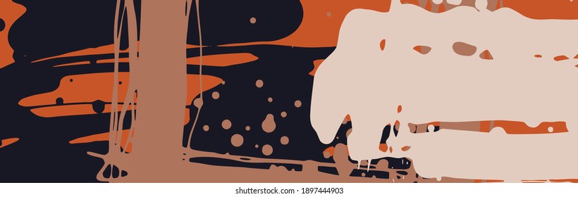 Design template. Design element. Summer background. Abstract grunge banner texture. Brush background. Simple surface pattern design. Grunge abstract pattern. Ink splatter.
