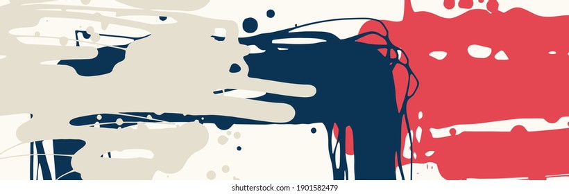 Design template. Design element. Summer background. Abstract grunge banner texture. Brush background. Simple surface pattern design. Grunge abstract pattern. Ink splatter.