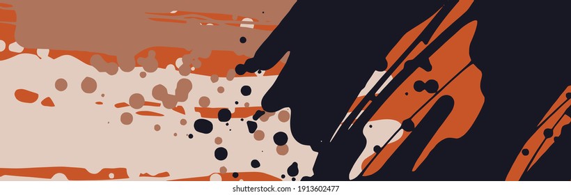 Design template. Design element. Summer background. Abstract grunge banner texture. Brush background. Simple surface pattern design. Grunge abstract pattern. Ink splatter.