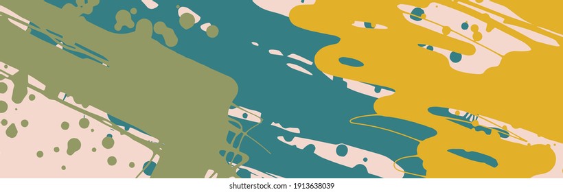 Design template. Design element. Summer background. Abstract grunge banner texture. Brush background. Simple surface pattern design. Grunge abstract pattern. Ink splatter.