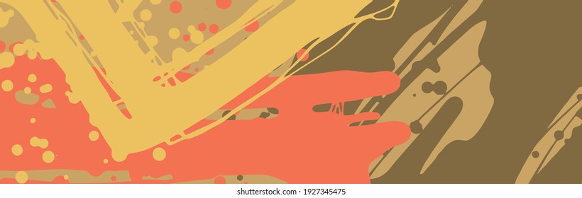 Design template. Design element. Summer background. Abstract grunge banner texture. Brush background. Simple surface pattern design. Grunge abstract pattern. Ink splatter.