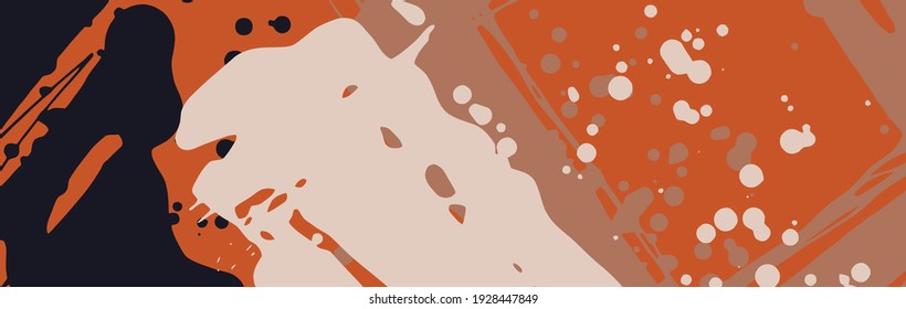 Design template. Design element. Summer background. Abstract grunge banner texture. Brush background. Simple surface pattern design. Grunge abstract pattern. Ink splatter.