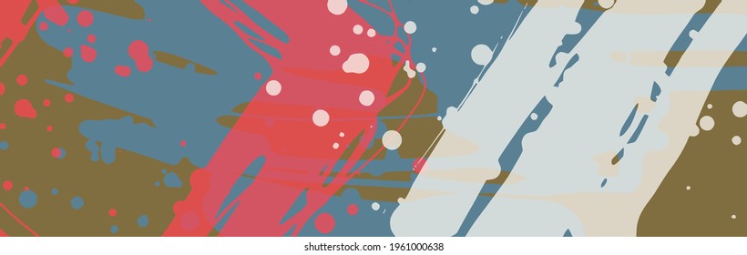 Design template. Design element. Summer background. Abstract grunge banner texture. Brush background. Simple surface pattern design. Grunge abstract pattern. Ink splatter.