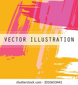 Design template. Design element. Summer background. Abstract grunge frame texture. Brush background. Simple surface pattern design. Grunge abstract pattern. Ink splatter.