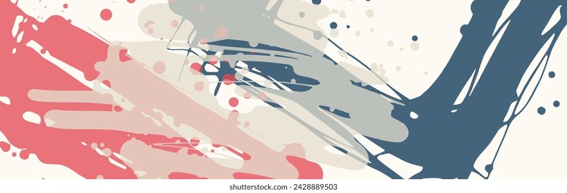 Design template. Design element. Summer background. Abstract grunge banner texture. Brush background. Simple surface pattern design. Grunge abstract pattern. Ink splatter.