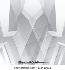 Design Template - eps10 Abstract Lines Background