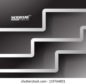 Design Template - eps10 Abstract Lines Background