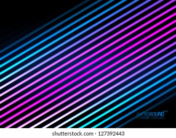 Design Template - eps10 Abstract Lines Background