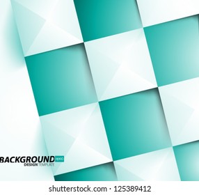 Design Template - eps10 Abstract Squares Background