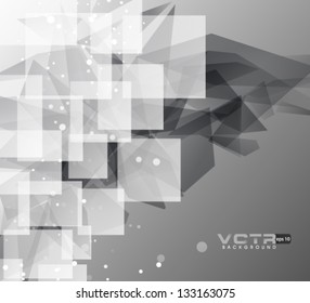 Design Template - eps10 Abstract Squares Modern Design Background