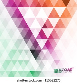 Design Template - eps10 Geometric Background