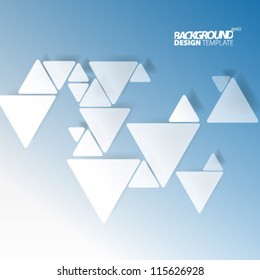 Plantilla de diseño - eps10 Fondo geométrico