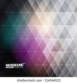 Design Template - eps10 Geometric Background