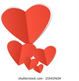 Design template - eps10 Heart for Valentines Day background