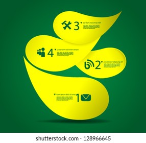 Design Template - eps10 Modern Design Infographic