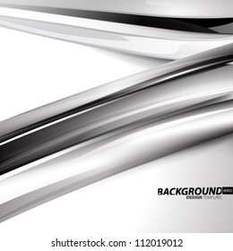 Design Template - eps10 Smooth Curve Lines Background