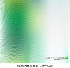 Design Template - eps10 Smooth Curve Lines Background