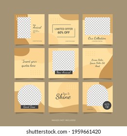 Design Template Fashion Women Post Puzzle