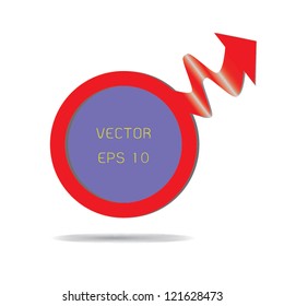 Design template - fully editable / can be used for infographics / numbered banners / horizontal blue cutout lines / graphic or website layout vector