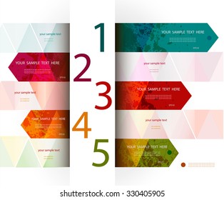 Design template. Fully editable vector.