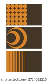 Modelo de design ouro preto abstrato exclusivo