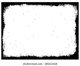 Design template. Grunge frame texture. vector eps 10