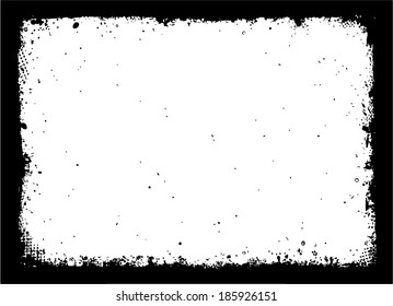 Design template. Grunge frame texture. vector eps 10